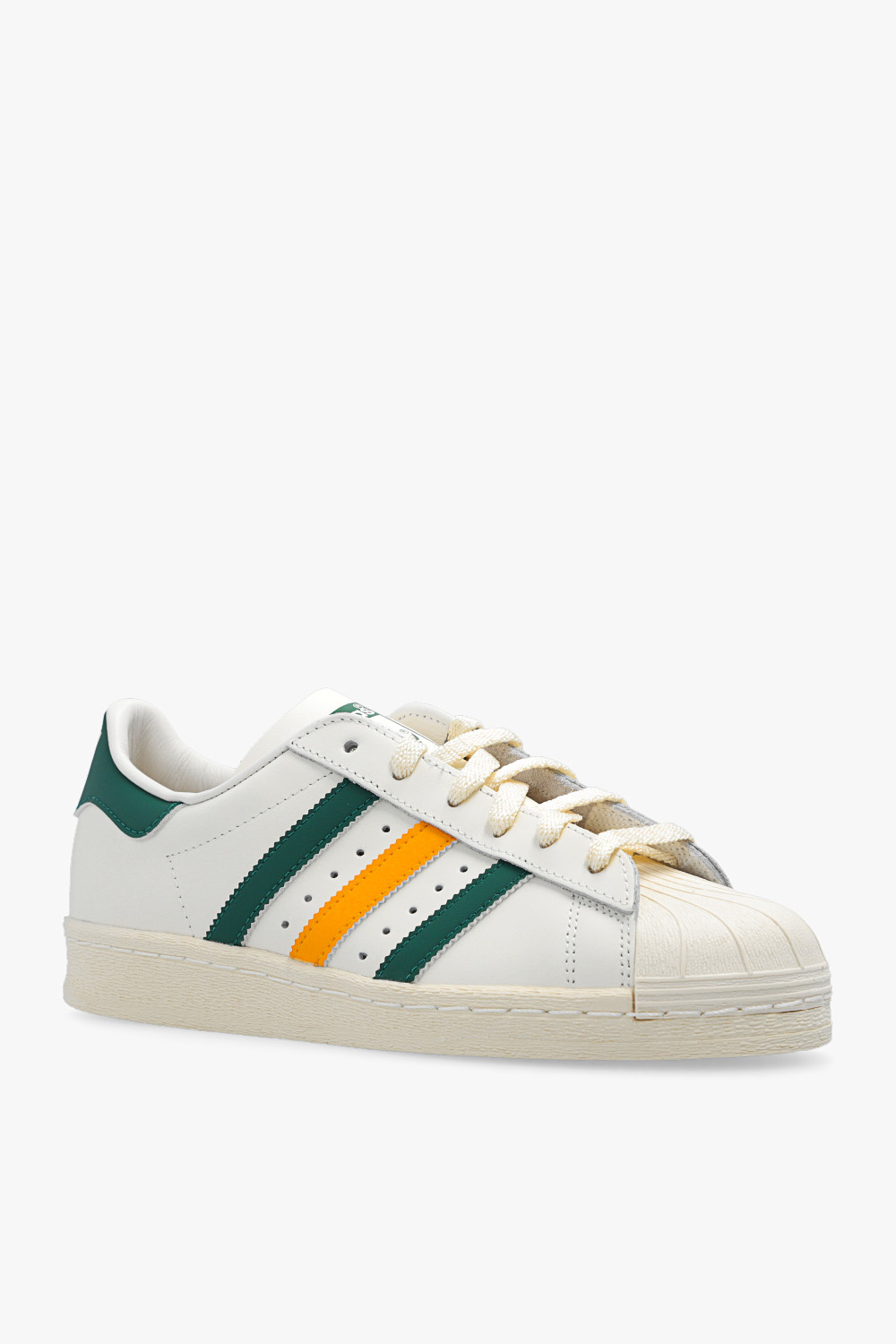 Superstar green white outlet orange